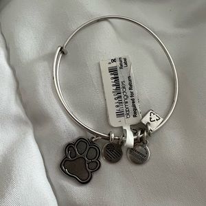 Alex and Ani paw print bracelet!